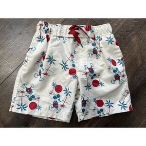 Disney‎ Junk Food Mickey Mouse Swim Shorts Size XS (4/5)